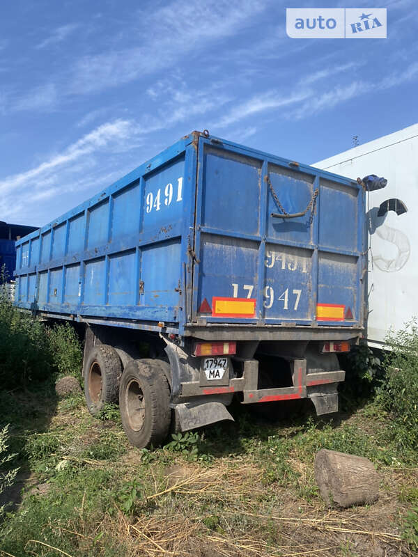 Бортовой полуприцеп ОДАЗ 9370 1991 в Белой Церкви