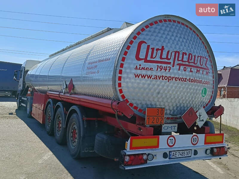 Цистерна напівпричіп OMT 3SCO1 2012 в Дніпрі фото 2 Цистерна напівпричіп OMT 3SCO1 2012 в Дніпрі