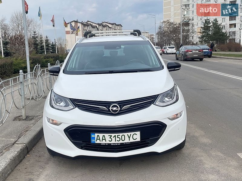 2019 Opel Ampera-E, VIN W0VF86E04K4137085:plate — фото 1 (autoria)