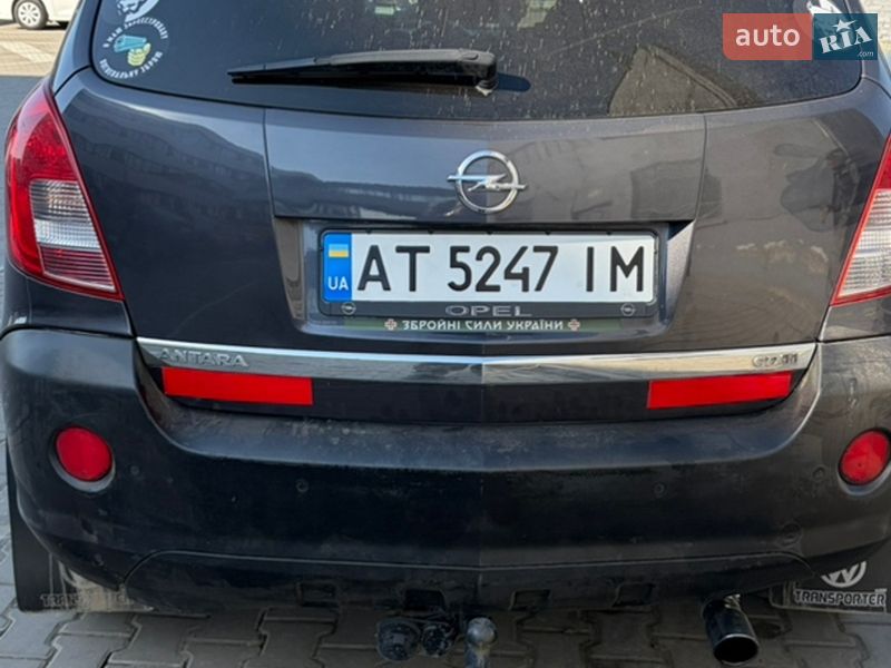 2014 Opel Antara, VIN W0LLV6EH6EB011904:plate — фото 1 (autoria)
