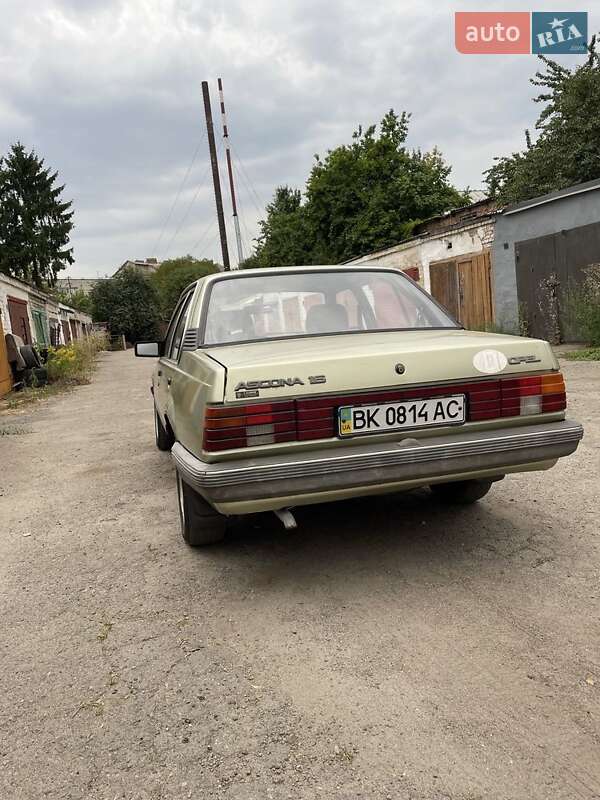 Седан Opel Ascona 1987 в 