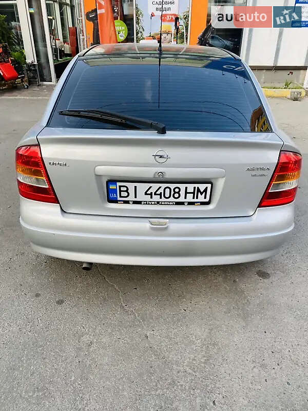 Хетчбек Opel Astra 2000 в Лубнах