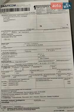 Универсал Opel Astra 2013 в 