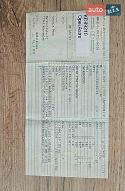 Универсал Opel Astra 2008 в 