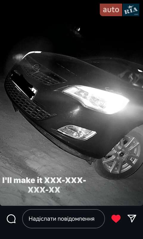 Opel Astra 2011