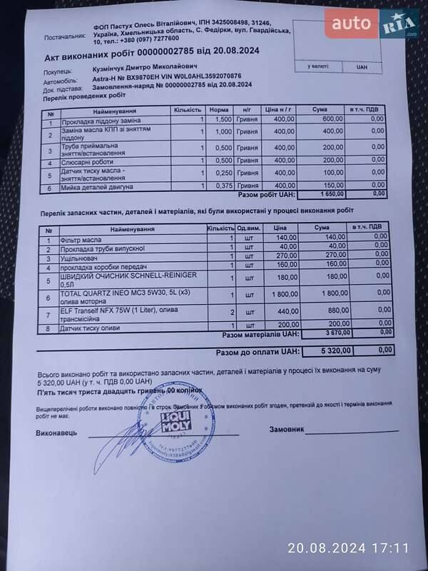 Универсал Opel Astra 2009 в Шепетовке