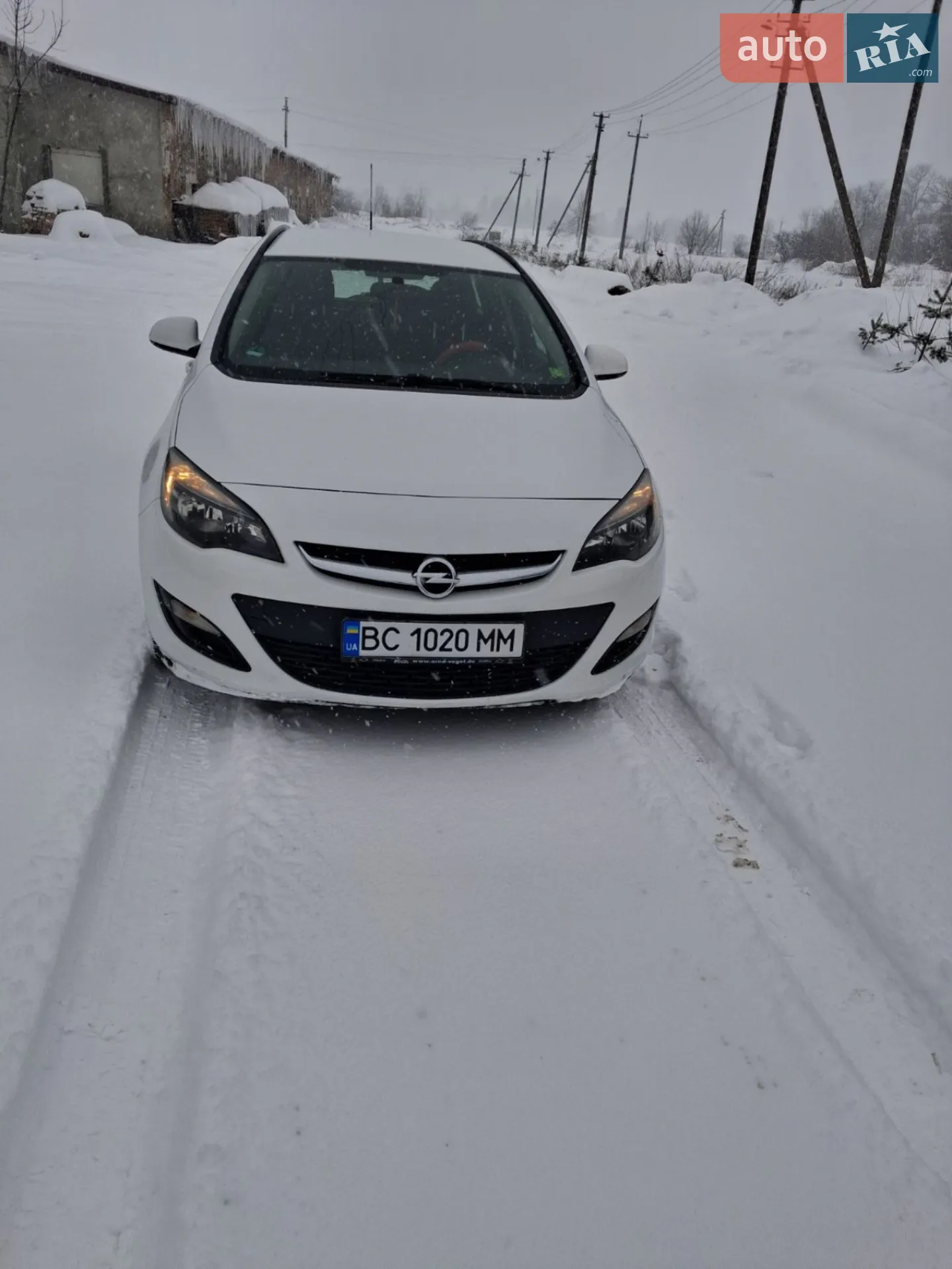 Опель Астра 2015р