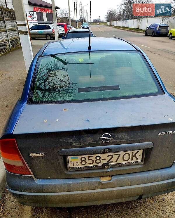 Седан Opel Astra 1999 в Измаиле фото 5 Седан Opel Astra 1999 в Измаиле