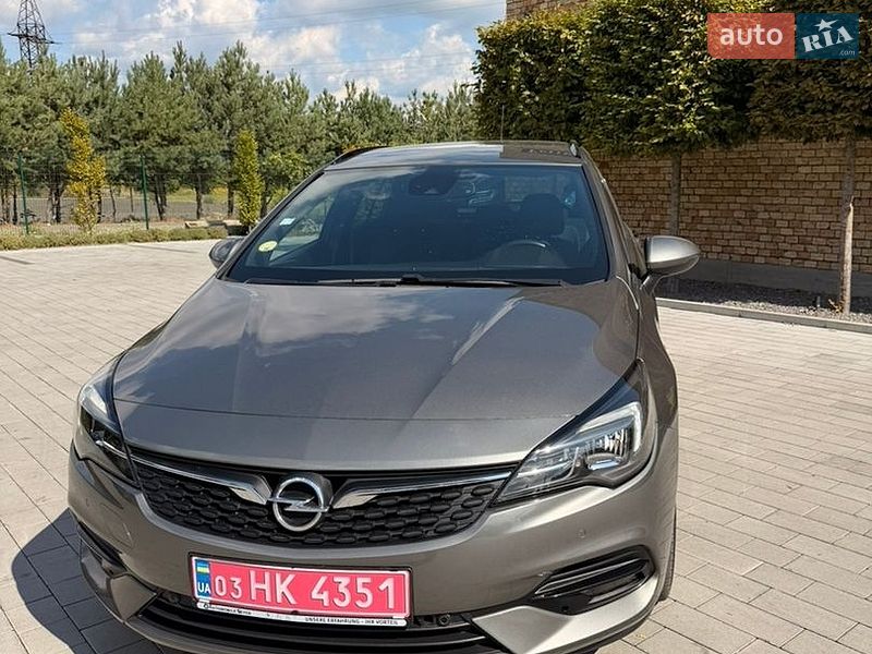 2020 Opel Astra, VIN W0VBF8EV5L8017818:plate — фото 1 (autoria)