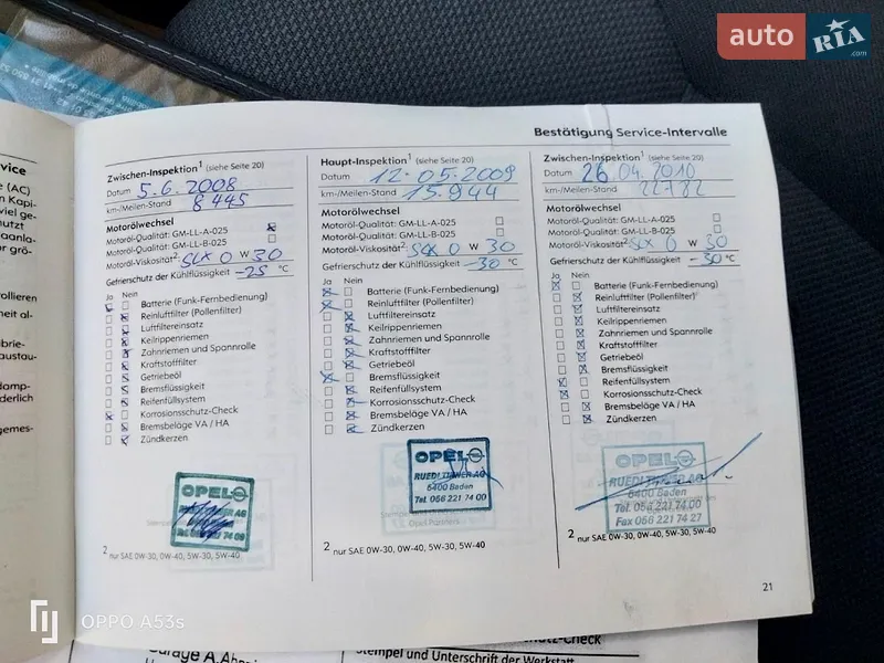 Хэтчбек Opel Astra 2007 в Луцке документ