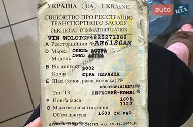 Хэтчбек Opel Astra 2002 в Самаре