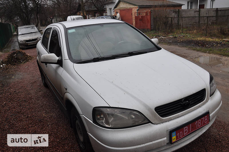 Хэтчбек Opel Astra 2001 в Киеве