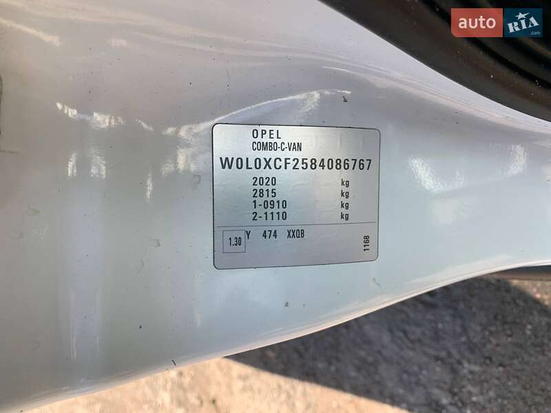 Мінівен Opel Combo 2007 в Черкасах фото 5 Мінівен Opel Combo 2007 в Черкасах