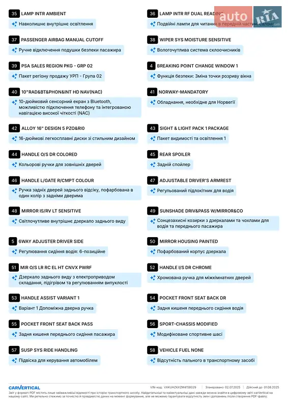 Хетчбек Opel Corsa-e 2021 в Києві документ 5 фото Хетчбек Opel Corsa-e 2021 в Києві документ