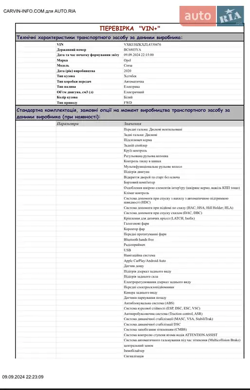 Хэтчбек Opel Corsa 2020 в Львове документ 5 фото Хэтчбек Opel Corsa 2020 в Львове документ