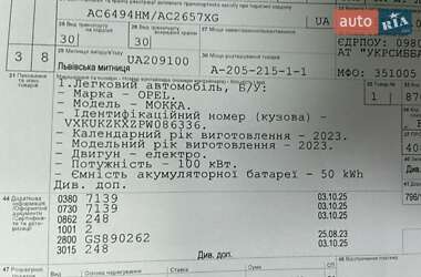 Позашляховик / Кросовер Opel Mokka-e 2023 в 