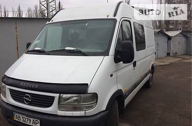 Вантажопасажирський фургон Opel Movano 2003 в 