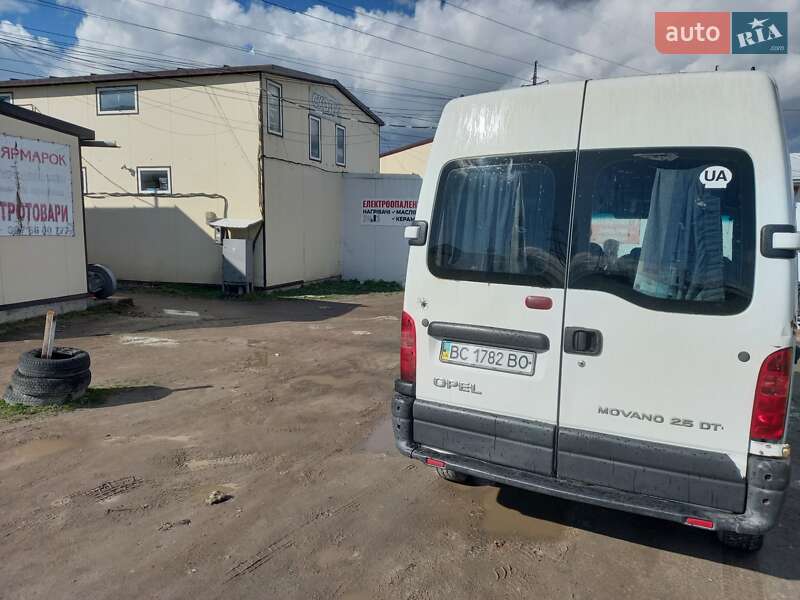 Микроавтобус Opel Movano 2003 в Львове