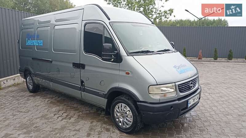 Вантажний фургон Opel Movano 2001 в Києві