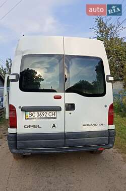 Грузовой фургон Opel Movano 2000 в Жидачове