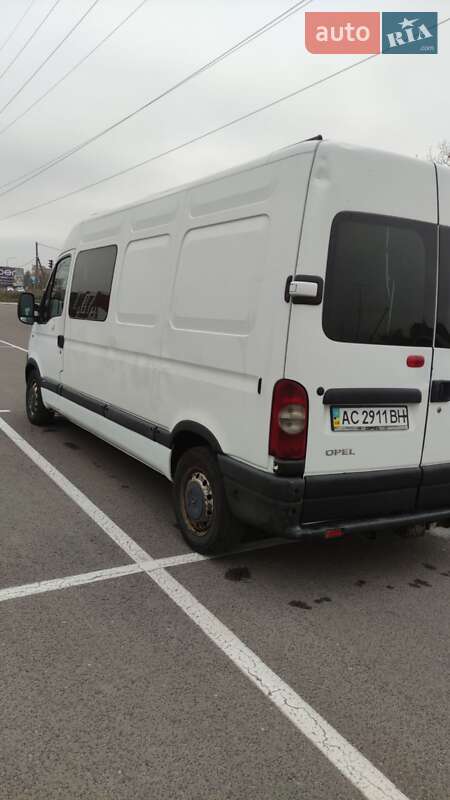 Микроавтобус Opel Movano 2007 в Луцке