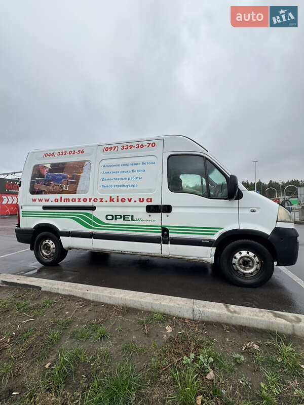 Микроавтобус грузовой (до 3,5т) Opel Movano 2006 в Киеве