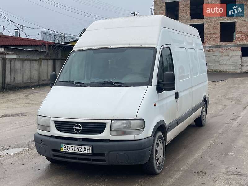 Грузовой фургон Opel Movano 1999 в Тернополе
