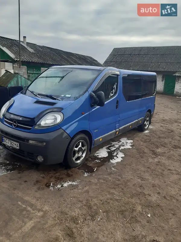Opel Vivaro 2003 VIN W0LF7ABA54V606458 фото оголошення 12 з 42