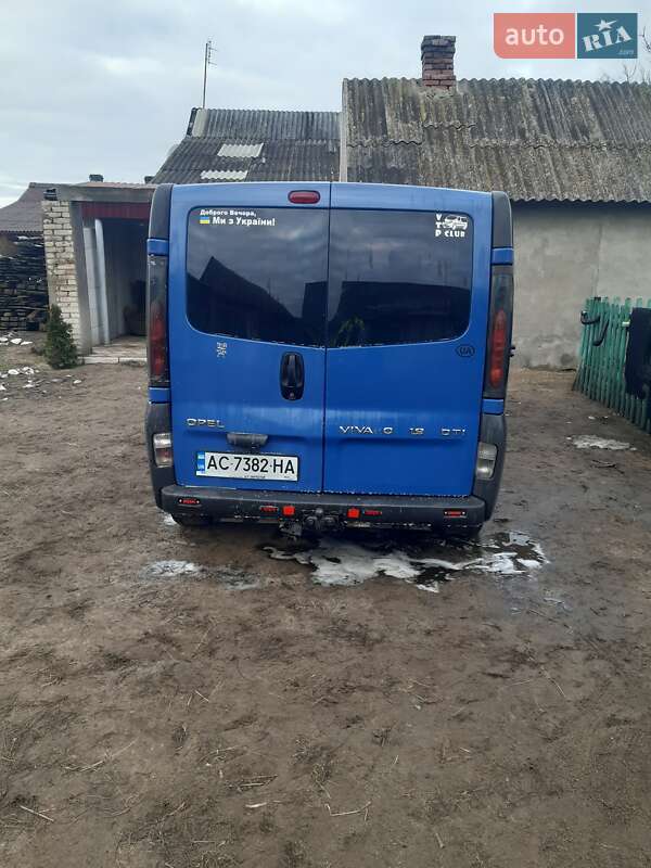 Мінівен Opel Vivaro 2003 в Любешові фото 12 Мінівен Opel Vivaro 2003 в Любешові