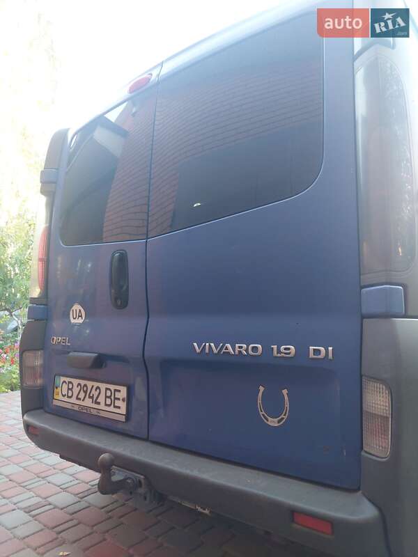 Минивэн Opel Vivaro 2001 в Чернигове фото 2 Минивэн Opel Vivaro 2001 в Чернигове