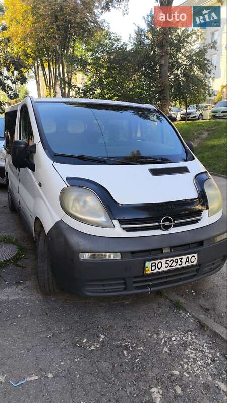 Минивэн Opel Vivaro 2002 в Тернополе фото Минивэн Opel Vivaro 2002 в Тернополе