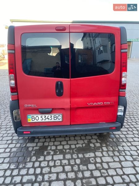 Мінівен Opel Vivaro 2008 в Чорткові фото 4 Мінівен Opel Vivaro 2008 в Чорткові