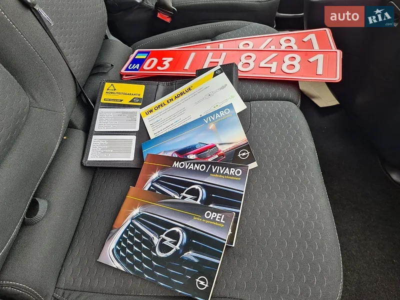 Минивэн Opel Vivaro 2019 в Дубно документ