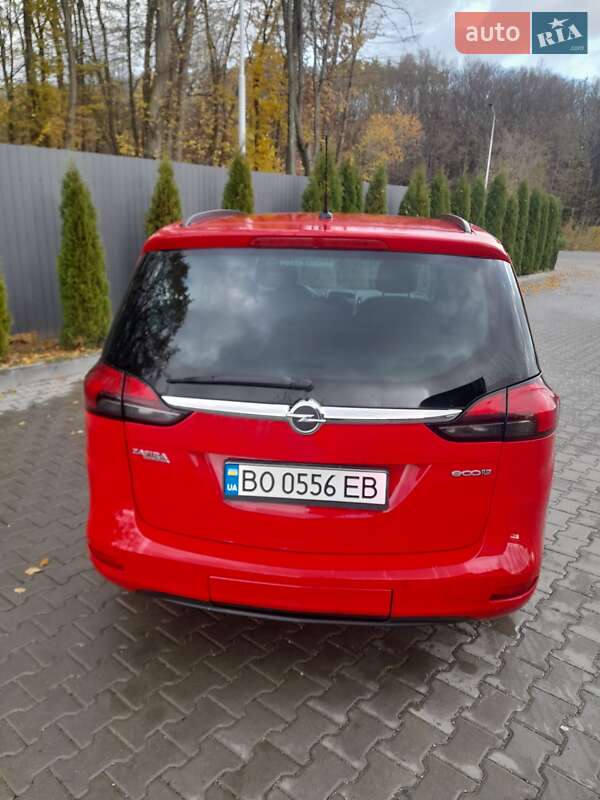 Мінівен Opel Zafira Tourer 2012 в Тернополі фото 4 Мінівен Opel Zafira Tourer 2012 в Тернополі