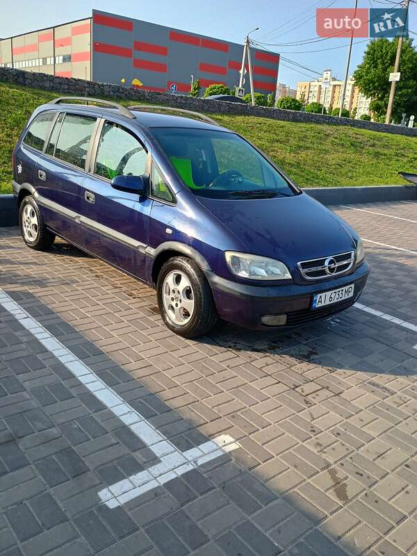 Минивэн Opel Zafira 2001 в Софиевской Борщаговке