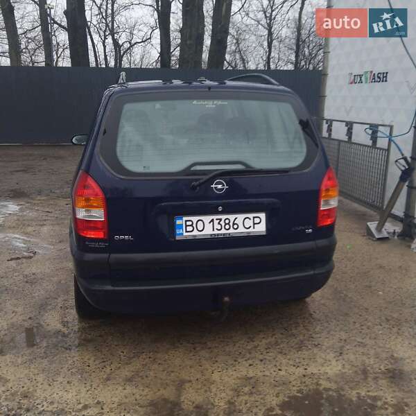 Opel Zafira 2002 Opel Zafira 2002