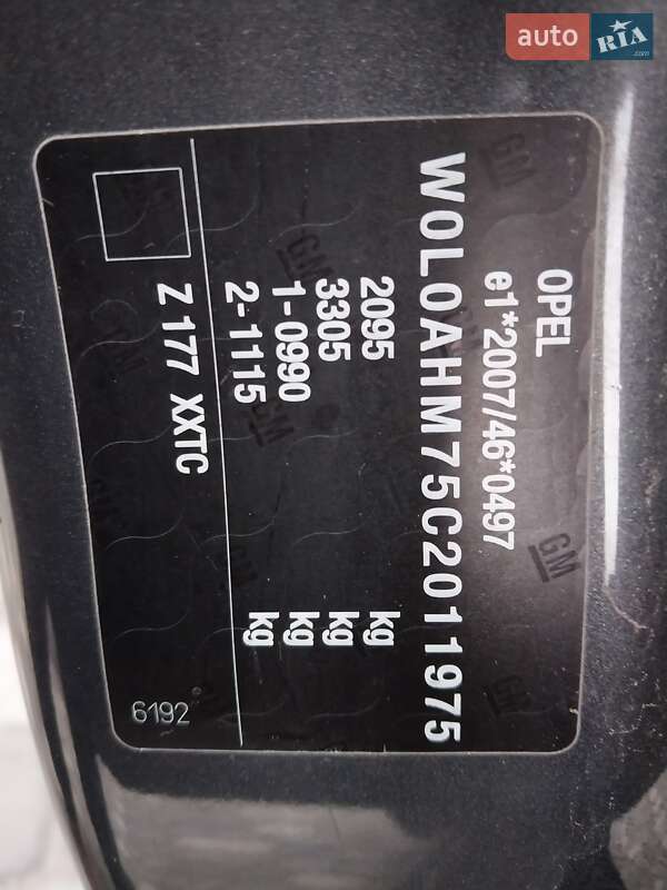 Мінівен Opel Zafira 2011 в Ходореві