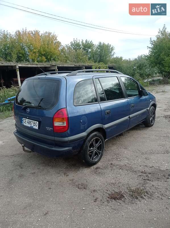 Минивэн Opel Zafira 2002 в Росошанах фото 4 Минивэн Opel Zafira 2002 в Росошанах