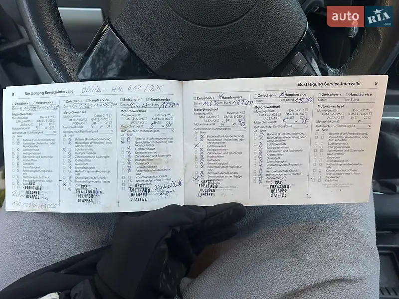 Минивэн Opel Zafira 2010 в Белой Церкви документ 2 фото Минивэн Opel Zafira 2010 в Белой Церкви документ