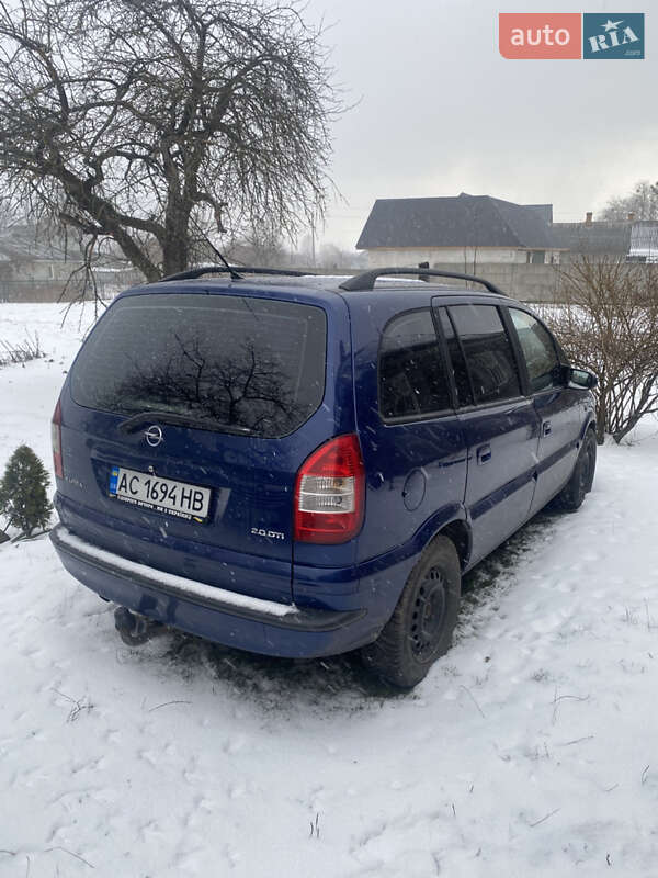 Мінівен Opel Zafira 2004 в Любомлі фото 3 Мінівен Opel Zafira 2004 в Любомлі