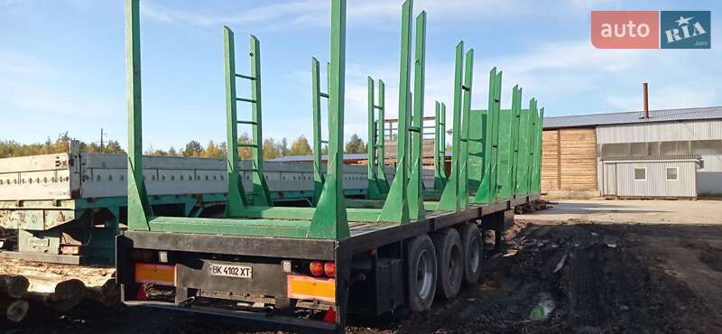 Лесовоз / Сортиментовоз - полуприцеп Pacton 3139 1988 в Сарнах фото 2 Лесовоз / Сортиментовоз - полуприцеп Pacton 3139 1988 в Сарнах