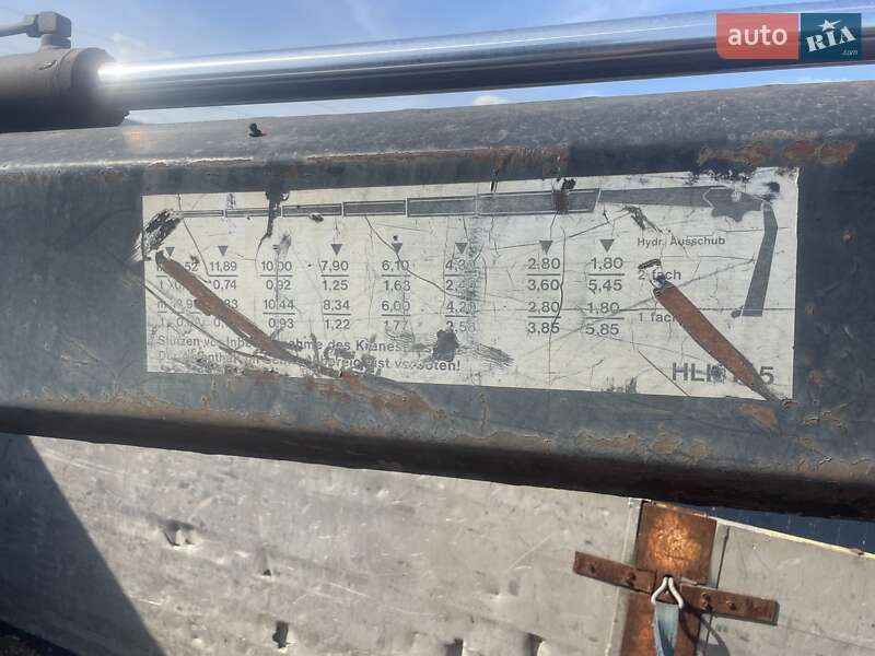 Бортовий напівпричіп Pacton SLX 1991 в Рівному