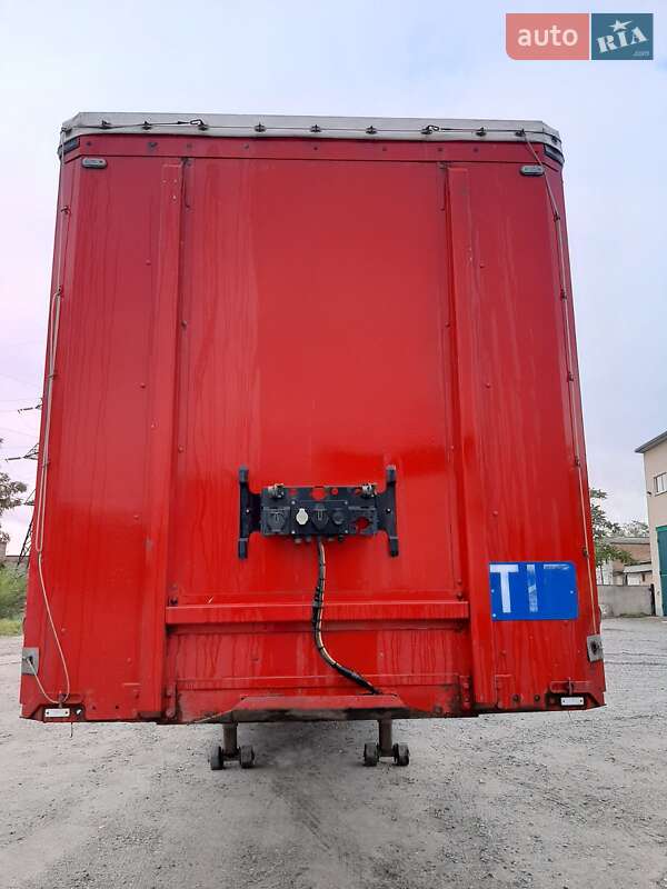Бортовий напівпричіп Pacton T3001 2008 в Запоріжжі