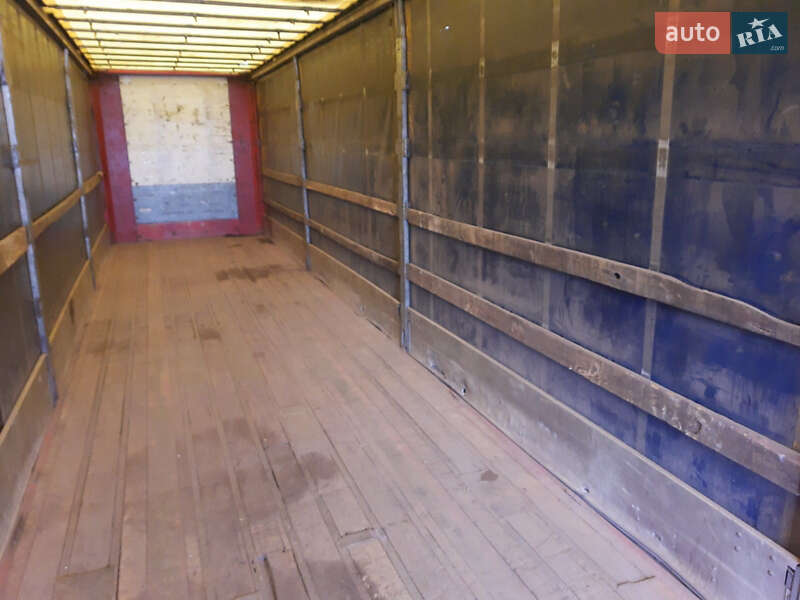 Тентованный борт (штора) - полуприцеп Pacton T3001 2003 в Броварах