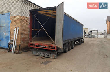 Тентованный борт (штора) - полуприцеп Pacton T3001 2003 в 