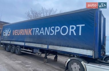 Тентованный борт (штора) - полуприцеп Pacton T3001 2002 в Чернигове