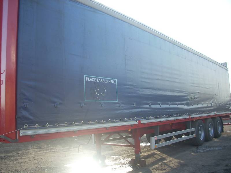 Тентованный борт (штора) - полуприцеп Pacton T3001 2003 в Ковеле