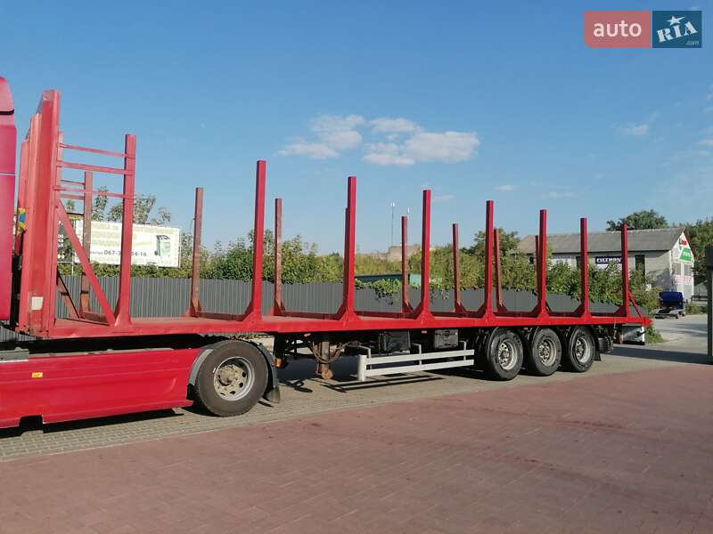 Лесовоз / Сортиментовоз - полуприцеп Pacton TXD 2007 в 