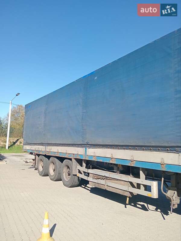 Тентований борт (штора) - прицеп Pacton TXZ 339 2002 в 