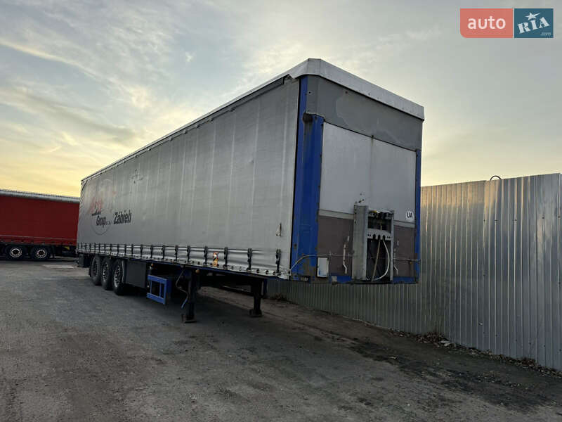 Тентованный борт (штора) - полуприцеп Panav NV 35 2009 в Черкассах